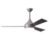 Coupon 😀 Donaire 52 in. Integrated LED Indoor/Outdoor Brushed Stainless Ceiling Fan with Light and Remote Control by Atlas ✨ -Deals Edvivi || Atlas Store brushed stainless atlas ceiling fans with lights da bs bb 64 1000