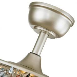 Hot Sale ๐ Emeline 52 in. Glam LED Indoor Champagne Silver Ceiling Fan with Crystal Light Kit and Remote Control by Edvivi ๐ฅฐ 24 Hot Sale ๐ Emeline 52 in. Glam LED Indoor Champagne Silver Ceiling Fan with Crystal Light Kit and Remote Control by Edvivi ๐ฅฐ -Deals Edvivi || Atlas Store champagne silver edvivi ceiling fans with lights ffj785sv 44 1000