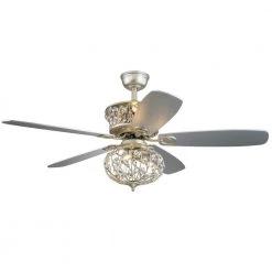 Hot Sale ๐ Emeline 52 in. Glam LED Indoor Champagne Silver Ceiling Fan with Crystal Light Kit and Remote Control by Edvivi ๐ฅฐ 20 Hot Sale ๐ Emeline 52 in. Glam LED Indoor Champagne Silver Ceiling Fan with Crystal Light Kit and Remote Control by Edvivi ๐ฅฐ -Deals Edvivi || Atlas Store champagne silver edvivi ceiling fans with lights ffj785sv 77 1000