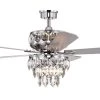 Best deal ๐ Howell 52 in. Modern LED Indoor Chrome Glam Ceiling Fan with Crystal Light Kit and Remote Control by Edvivi ๐ฏ 1 Best deal ๐ Howell 52 in. Modern LED Indoor Chrome Glam Ceiling Fan with Crystal Light Kit and Remote Control by Edvivi ๐ฏ -Deals Edvivi || Atlas Store chrome edvivi ceiling fans with lights ffg779ch 64 1000