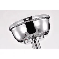 Hot Sale 🎉 Ariana 52 in. Indoor Chrome Glam Reversible Ceiling Fan with Crystal Light Kit and Remote Control by Edvivi 🥰 -Deals Edvivi || Atlas Store chrome edvivi ceiling fans with lights ffj787ch 1d 1000