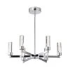 Buy 🎁 Alistair 30-Watt Integrated LED Chrome Contemporary Chandelier with Bubble Acrylic Shades by Edvivi 💯 -Deals Edvivi || Atlas Store chrome edvivi chandeliers epc200ch 64 1000