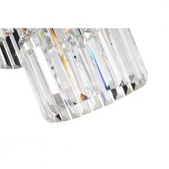 Wholesale 🧨 Clarus 4-Light Glam Chrome Round 2 Tiered Chandelier with Colonial Hanging Crystals by Edvivi 🌟 -Deals Edvivi || Atlas Store chrome edvivi chandeliers epg427ch 1d 1000