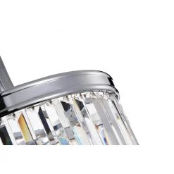 Wholesale 🧨 Clarus 4-Light Glam Chrome Round 2 Tiered Chandelier with Colonial Hanging Crystals by Edvivi 🌟 -Deals Edvivi || Atlas Store chrome edvivi chandeliers epg427ch 66 1000