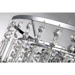Budget 👍 Lexington 5-Light Modern Glam Chrome Chandelier with Cascading Crystals by Edvivi ✨ -Deals Edvivi || Atlas Store chrome edvivi chandeliers epg807ch fa 1000