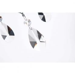 Flash Sale 🔔 Marya Modern 6-Light Chrome Round Chandelier with Beaded Drum /Hanging Clear Crystals by Edvivi ❤️ -Deals Edvivi || Atlas Store chrome edvivi chandeliers epg841ch 77 1000