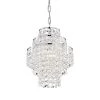 Discount 🔥 Arietta 1-Light Chrome Modern Glam Mini Chandelier with Tier Cascading Crystals by Edvivi 🤩 -Deals Edvivi || Atlas Store chrome edvivi chandeliers epj3806ch 64 1000
