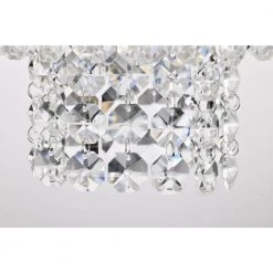 Discount 🔥 Arietta 1-Light Chrome Modern Glam Mini Chandelier with Tier Cascading Crystals by Edvivi 🤩 -Deals Edvivi || Atlas Store chrome edvivi chandeliers epj3806ch 76 1000