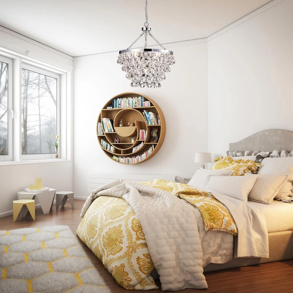 Top 10 ๐ Clarus Modern 5-Light Chrome 4-Tier Chandelier with Hanging Crystals by Edvivi ๐ฅ 12 Top 10 ๐ Clarus Modern 5-Light Chrome 4-Tier Chandelier with Hanging Crystals by Edvivi ๐ฅ - Image 10