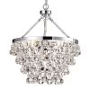 Top 10 😉 Clarus Modern 5-Light Chrome 4-Tier Chandelier with Hanging Crystals by Edvivi 🔥 -Deals Edvivi || Atlas Store chrome edvivi chandeliers epj423ch 64 1000