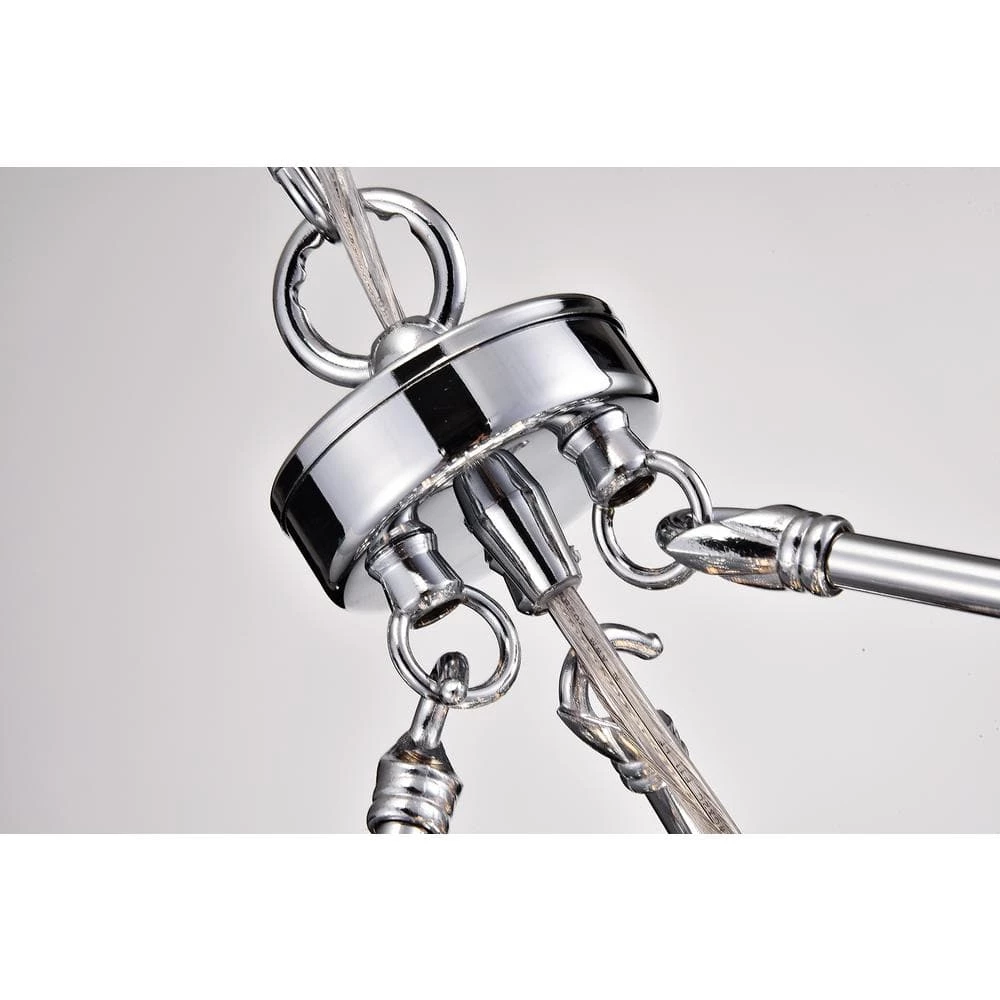 Top 10 ๐ Clarus Modern 5-Light Chrome 4-Tier Chandelier with Hanging Crystals by Edvivi ๐ฅ 8 Top 10 ๐ Clarus Modern 5-Light Chrome 4-Tier Chandelier with Hanging Crystals by Edvivi ๐ฅ - Image 6