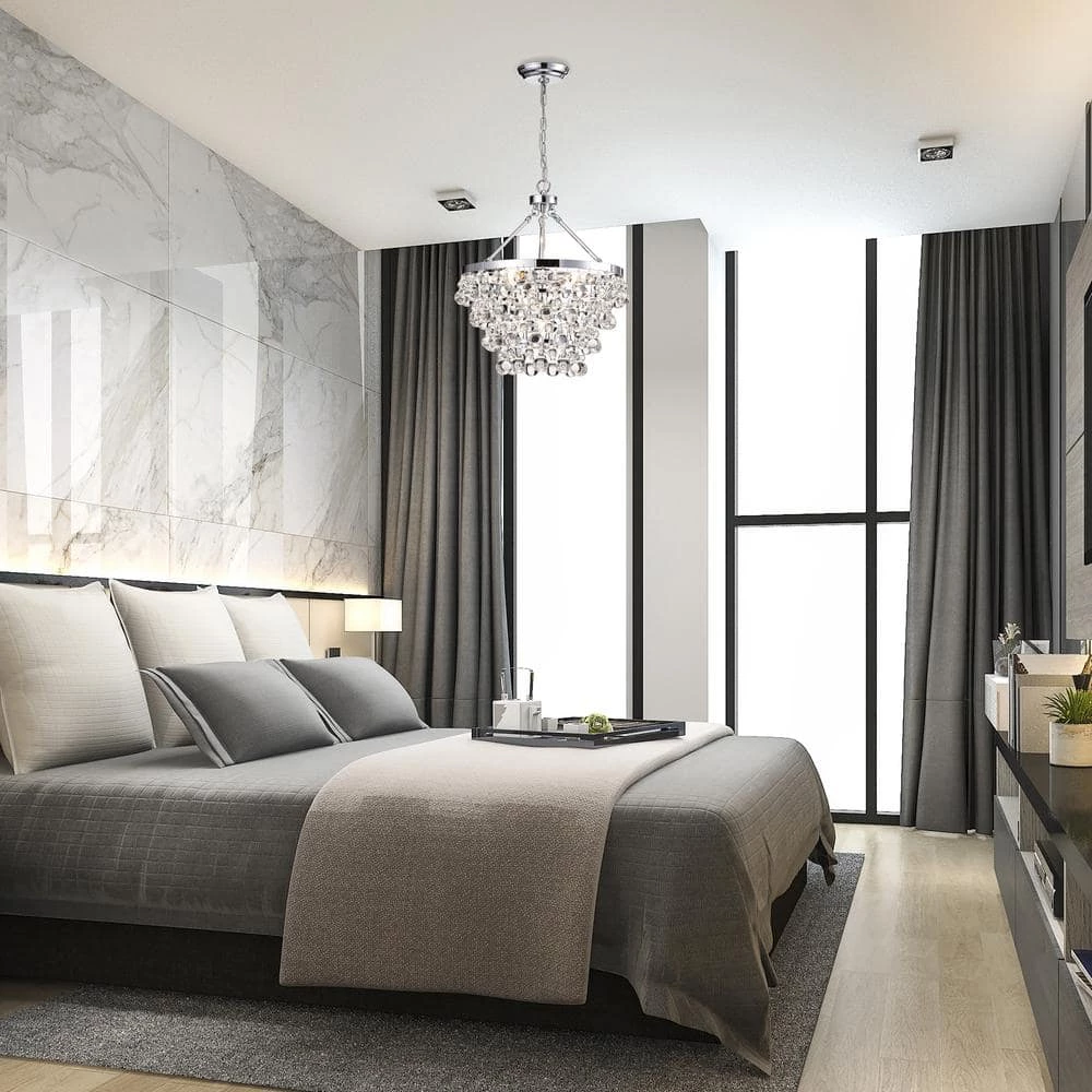 Top 10 ๐ Clarus Modern 5-Light Chrome 4-Tier Chandelier with Hanging Crystals by Edvivi ๐ฅ 13 Top 10 ๐ Clarus Modern 5-Light Chrome 4-Tier Chandelier with Hanging Crystals by Edvivi ๐ฅ - Image 11