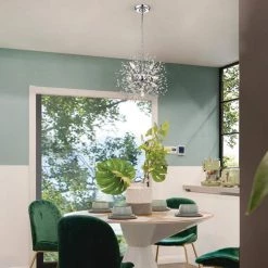 Coupon ❤️ Astrid 8-Light Glam Chrome Crystal Modern Starburst Sputnik Chandelierwith Crystal Beads by Edvivi 🔔 -Deals Edvivi || Atlas Store chrome edvivi chandeliers epj583ch 31 1000