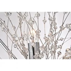 Coupon ❤️ Astrid 8-Light Glam Chrome Crystal Modern Starburst Sputnik Chandelierwith Crystal Beads by Edvivi 🔔 -Deals Edvivi || Atlas Store chrome edvivi chandeliers epj583ch 44 1000