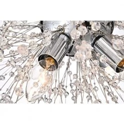 Coupon ❤️ Astrid 8-Light Glam Chrome Crystal Modern Starburst Sputnik Chandelierwith Crystal Beads by Edvivi 🔔 -Deals Edvivi || Atlas Store chrome edvivi chandeliers epj583ch 4f 1000