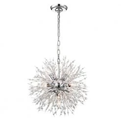 Coupon ❤️ Astrid 8-Light Glam Chrome Crystal Modern Starburst Sputnik Chandelierwith Crystal Beads by Edvivi 🔔 -Deals Edvivi || Atlas Store chrome edvivi chandeliers epj583ch c3 1000