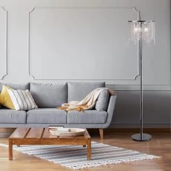Top 10 ๐ Marya 65 in. Chrome Glam Floor Lamp with Crystal Bead Round Shade by Edvivi ๐คฉ 18 Top 10 ๐ Marya 65 in. Chrome Glam Floor Lamp with Crystal Bead Round Shade by Edvivi ๐คฉ -Deals Edvivi || Atlas Store chrome edvivi floor lamps efg804ch 1f 1000