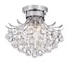 Cheap 🌟 Clara Modern 15 in. 3-Light Glam Chrome Crystal Flush Mount by Edvivi 🥰 -Deals Edvivi || Atlas Store chrome edvivi flush mount lights ecj404ch 64 1000