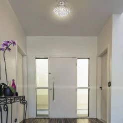 Cheap 🌟 Clara Modern 15 in. 3-Light Glam Chrome Crystal Flush Mount by Edvivi 🥰 -Deals Edvivi || Atlas Store chrome edvivi flush mount lights ecj404ch c3 1000