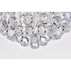 Cheap 🌟 Clara Modern 15 in. 3-Light Glam Chrome Crystal Flush Mount by Edvivi 🥰 -Deals Edvivi || Atlas Store chrome edvivi flush mount lights ecj404ch fa 1000