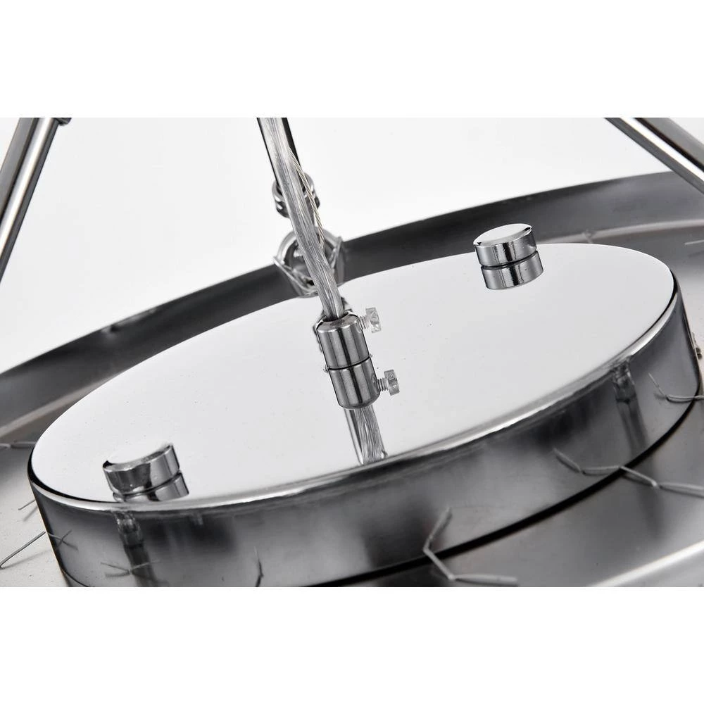 Buy ๐ฅฐ Alyvia 15 in. 4-Light Chrome Glam Semi-Flush Mount with Beaded Drum Shade and Hanging Crystals by Edvivi ๐ 6 Buy ๐ฅฐ Alyvia 15 in. 4-Light Chrome Glam Semi-Flush Mount with Beaded Drum Shade and Hanging Crystals by Edvivi ๐ - Image 4