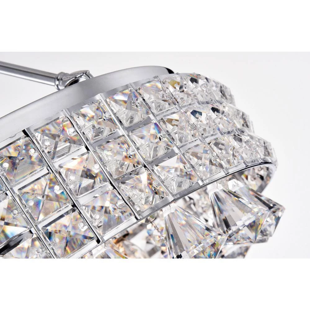 Buy ๐ฅฐ Alyvia 15 in. 4-Light Chrome Glam Semi-Flush Mount with Beaded Drum Shade and Hanging Crystals by Edvivi ๐ 12 Buy ๐ฅฐ Alyvia 15 in. 4-Light Chrome Glam Semi-Flush Mount with Beaded Drum Shade and Hanging Crystals by Edvivi ๐ - Image 10