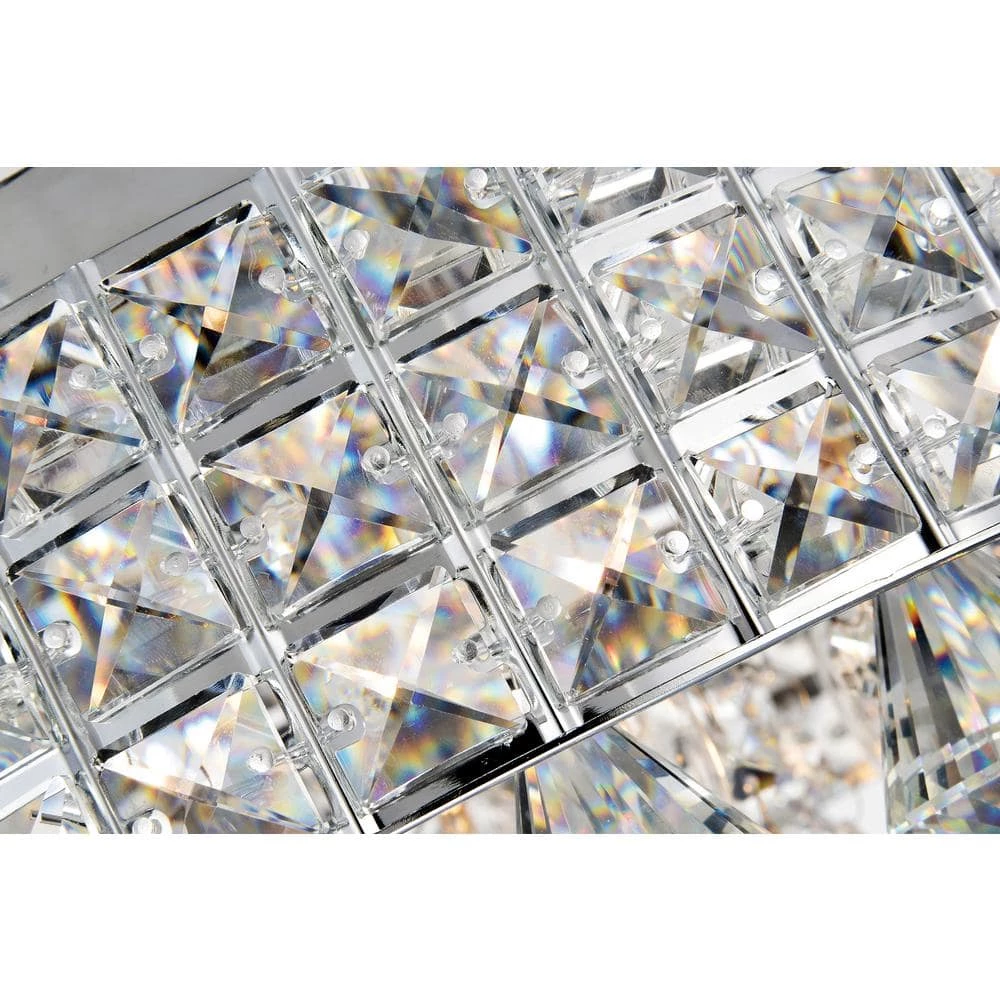 Buy ๐ฅฐ Alyvia 15 in. 4-Light Chrome Glam Semi-Flush Mount with Beaded Drum Shade and Hanging Crystals by Edvivi ๐ 7 Buy ๐ฅฐ Alyvia 15 in. 4-Light Chrome Glam Semi-Flush Mount with Beaded Drum Shade and Hanging Crystals by Edvivi ๐ - Image 5