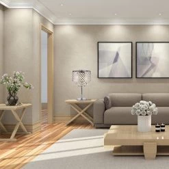 Promo ๐ Marya 18.5 in. Chrome Finish Modern Table Lamp with Crystal Beaded Drum Shadeand Hanging Crystals by Edvivi ๐ 11 Promo ๐ Marya 18.5 in. Chrome Finish Modern Table Lamp with Crystal Beaded Drum Shadeand Hanging Crystals by Edvivi ๐ -Deals Edvivi || Atlas Store chrome edvivi table lamps etg803ch 4f 1000