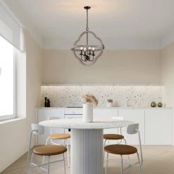 Outlet ✨ Brighton Farmhouse 4-Lights Distressed Slate Wood and Black Candlestick Cage Rustic Pendant Chandelier by Edvivi 🎁 -Deals Edvivi || Atlas Store distressed slate wood and black edvivi chandeliers epq2322wd 31 1000