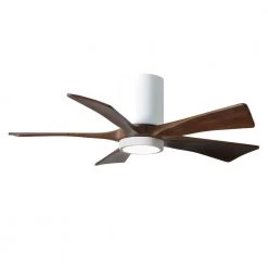 Top 10 ๐ Irene 42 in. LED Indoor/Outdoor Damp Gloss White Ceiling Fan with Remote Control and Wall Control by Atlas ๐