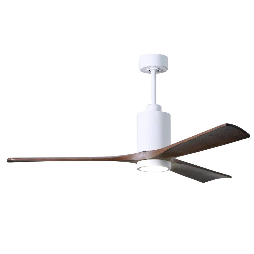 Best reviews of โ Patricia 60 in. Integrated LED Indoor/Outdoor Gloss White Ceiling Fan with Light with Remote Control and Wall Control by Atlas ๐ 4 Best reviews of โ Patricia 60 in. Integrated LED Indoor/Outdoor Gloss White Ceiling Fan with Light with Remote Control and Wall Control by Atlas ๐ - Image 2