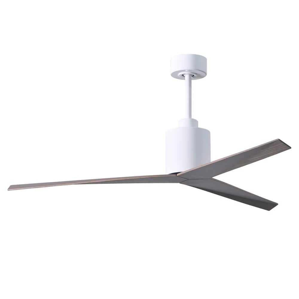 Hot Sale โ Eliza 56 in. Indoor/Outdoor Gloss White Ceiling Fan with Remote Control and Wall Control by Atlas ๐ 3 Hot Sale โ Eliza 56 in. Indoor/Outdoor Gloss White Ceiling Fan with Remote Control and Wall Control by Atlas ๐