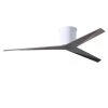 Top 10 ⌛ Eliza 56 in. Indoor/Outdoor Gloss White Ceiling Fan with Remote Control and Wall Control by Atlas ✔️ -Deals Edvivi || Atlas Store gloss white atlas ceiling fans without lights ekh wh oo 64 1000