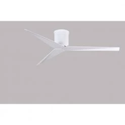 Deals ✔️ Eliza 56 in. Indoor/Outdoor Gloss White Ceiling Fan with Remote Control and Wall Control by Atlas 🎁 -Deals Edvivi || Atlas Store gloss white atlas ceiling fans without lights ekh wh wh 44 1000