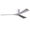 Top 10 🤩 Irene 60 in. Indoor/Outdoor Gloss White Ceiling Fan with Remote Control and Wall Control by Atlas 😍 -Deals Edvivi || Atlas Store gloss white atlas ceiling fans without lights ir3h wh bw 60 64 1000