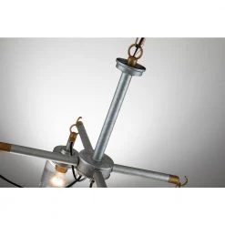 Best reviews of 💯 Walden 4 -Light Antique Gold and Vintage Silver Industrial Chandelier with Glass Shades by Edvivi ✨ -Deals Edvivi || Atlas Store gold and vintage silver edvivi chandeliers epc1292sv 1d 1000