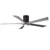 Deals ✔️ Irene 60 in. LED Indoor/Outdoor Damp Matte Black Ceiling Fan with Remote Control and Wall Control by Atlas 🤩 -Deals Edvivi || Atlas Store matte black atlas ceiling fans with lights ir5hlk bk bw 60 64 1000