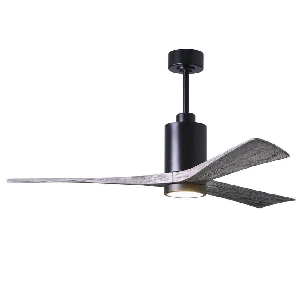 Buy ๐ Patricia 60 in. Integrated LED Indoor/Outdoor Matte Black Ceiling Fan with Light with Remote Control and Wall Control by Atlas ๐ฅฐ 3 Buy ๐ Patricia 60 in. Integrated LED Indoor/Outdoor Matte Black Ceiling Fan with Light with Remote Control and Wall Control by Atlas ๐ฅฐ