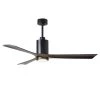 Cheapest ๐ Patricia 60 in. Integrated LED Indoor/Outdoor Matte Black Ceiling Fan with Light with Remote Control and Wall Control by Atlas โ๏ธ 2 Cheapest ๐ Patricia 60 in. Integrated LED Indoor/Outdoor Matte Black Ceiling Fan with Light with Remote Control and Wall Control by Atlas โ๏ธ -Deals Edvivi || Atlas Store matte black atlas ceiling fans with lights pa3 bk wa 60 64 1000