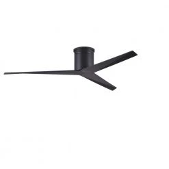 Top 10 ❤️ Eliza 56 in. Indoor/Outdoor Matte Black Ceiling Fan with Remote Control and Wall Control by Atlas 🧨