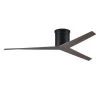 Flash Sale 🎉 Eliza 56 in. Indoor/Outdoor Matte Black Ceiling Fan with Remote Control and Wall Control by Atlas 🔔