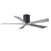 Brand new 🎉 Irene 52 in. Indoor/Outdoor Matte Black Ceiling Fan with Remote Control and Wall Control by Atlas 🎉 -Deals Edvivi || Atlas Store matte black atlas ceiling fans without lights ir5h bk bw 52 64 1000