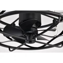 Promo ๐ฅฐ 20 in. Farmhouse Indoor Matte Black Drum Cage Reversible Ceiling Fan with Light Kit and Remote Control by Edvivi ๐ 28 Promo ๐ฅฐ 20 in. Farmhouse Indoor Matte Black Drum Cage Reversible Ceiling Fan with Light Kit and Remote Control by Edvivi ๐ -Deals Edvivi || Atlas Store matte black edvivi ceiling fans with lights ffn7655bk 76 1000
