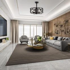 Promo ๐ฅฐ 20 in. Farmhouse Indoor Matte Black Drum Cage Reversible Ceiling Fan with Light Kit and Remote Control by Edvivi ๐ 23 Promo ๐ฅฐ 20 in. Farmhouse Indoor Matte Black Drum Cage Reversible Ceiling Fan with Light Kit and Remote Control by Edvivi ๐ -Deals Edvivi || Atlas Store matte black edvivi ceiling fans with lights ffn7655bk c3 1000