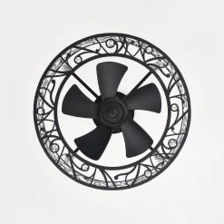 Discount ๐งจ 18 in. Glam Indoor Matte Black Drum Reversible Ceiling Fan with Crystal Light Kit and Remote Control by Edvivi ๐ 18 Discount ๐งจ 18 in. Glam Indoor Matte Black Drum Reversible Ceiling Fan with Crystal Light Kit and Remote Control by Edvivi ๐ -Deals Edvivi || Atlas Store matte black edvivi ceiling fans with lights ffn7985bk 40 1000