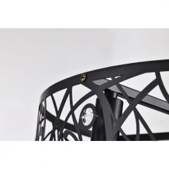 Discount ๐งจ 18 in. Glam Indoor Matte Black Drum Reversible Ceiling Fan with Crystal Light Kit and Remote Control by Edvivi ๐ 22 Discount ๐งจ 18 in. Glam Indoor Matte Black Drum Reversible Ceiling Fan with Crystal Light Kit and Remote Control by Edvivi ๐ -Deals Edvivi || Atlas Store matte black edvivi ceiling fans with lights ffn7985bk 77 1000