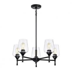 Best Pirce π Arlo 5-Light Matte Black Modern Chandelier with Clear Glass Shades by Edvivi π€© 17 Best Pirce π Arlo 5-Light Matte Black Modern Chandelier with Clear Glass Shades by Edvivi π€© -Deals Edvivi || Atlas Store matte black edvivi chandeliers epc2425bk a0 1000