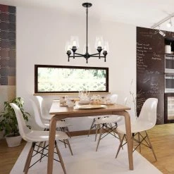 Best Pirce π Arlo 5-Light Matte Black Modern Chandelier with Clear Glass Shades by Edvivi π€© 21 Best Pirce π Arlo 5-Light Matte Black Modern Chandelier with Clear Glass Shades by Edvivi π€© -Deals Edvivi || Atlas Store matte black edvivi chandeliers epc2425bk c3 1000