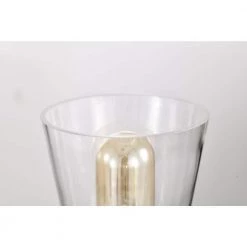 Best Pirce 👏 Briarwood 6-Light Matte Black Modern Chandelier with Clear Cone Glass Shades by Edvivi 🌟 -Deals Edvivi || Atlas Store matte black edvivi chandeliers epc6455bk fa 1000