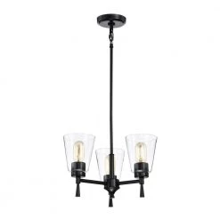 New ๐ฅฐ Briarwood 3-Light Matte Black Modern Chandelier with Clear Cone Glass Shades by Edvivi ๐ 18 New ๐ฅฐ Briarwood 3-Light Matte Black Modern Chandelier with Clear Cone Glass Shades by Edvivi ๐ -Deals Edvivi || Atlas Store matte black edvivi chandeliers epc6555bk 77 1000
